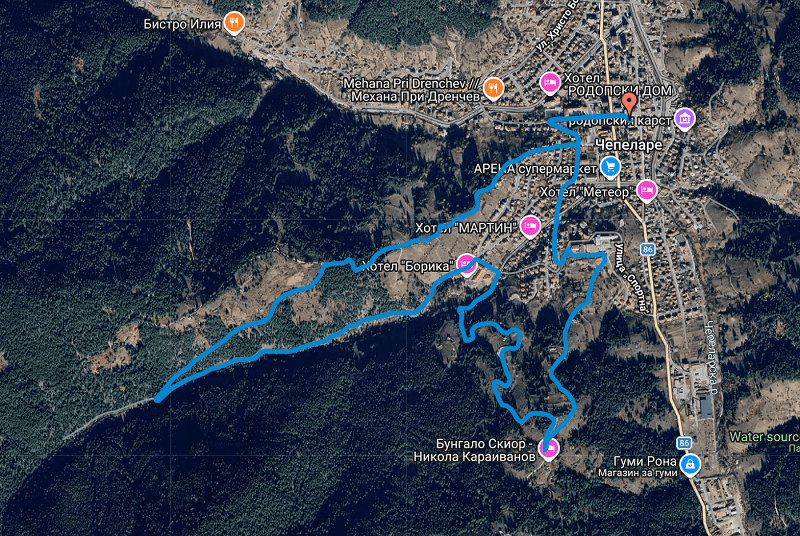 7.6км дистанциа